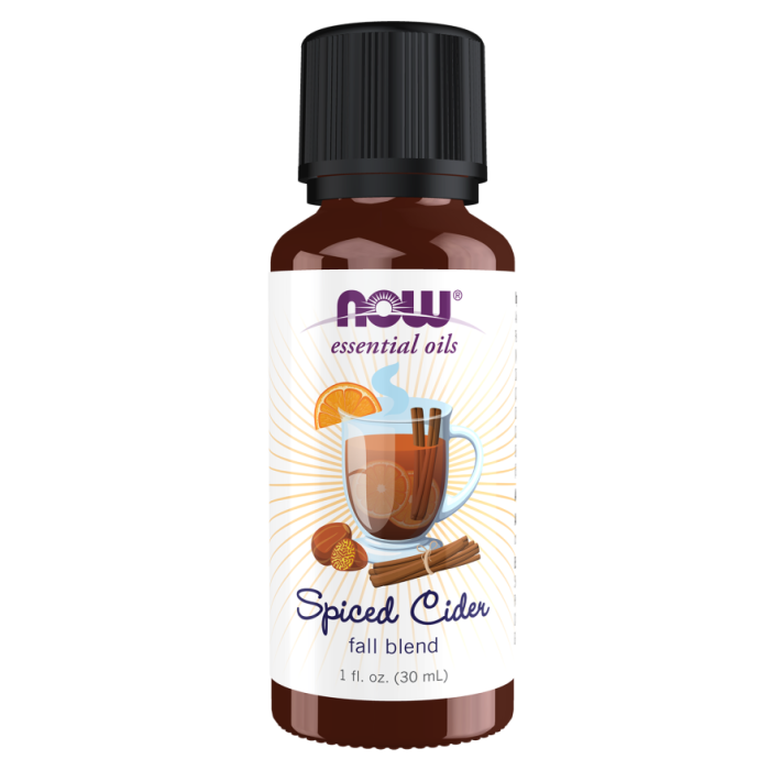 NOW Foods Spiced Cider Fall Oil Blend - 1 fl. oz.