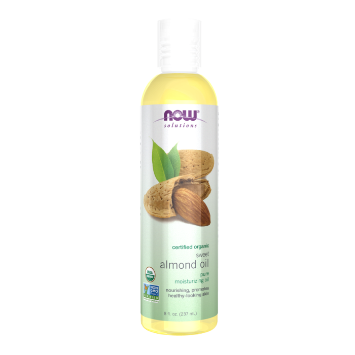 NOW Foods Sweet Almond Oil, Organic - 8 fl. oz.