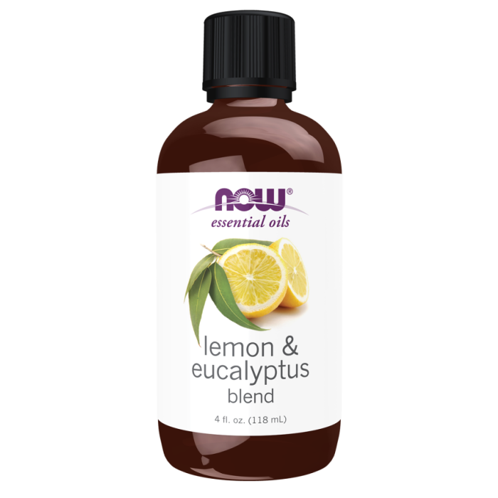 NOW Foods Lemon & Eucalyptus Oil Blend - 4 fl. oz.