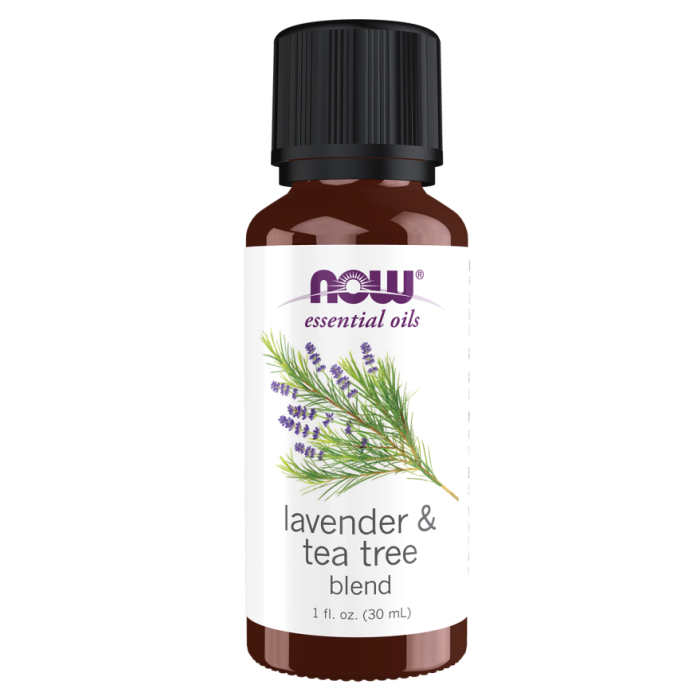 NOW Foods Lavender & Tea Tree Oil Blend - 1 fl. oz.