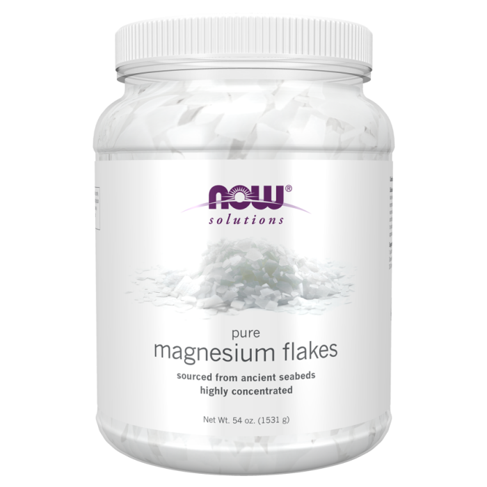 NOW Foods Magnesium Flakes - 54 oz.