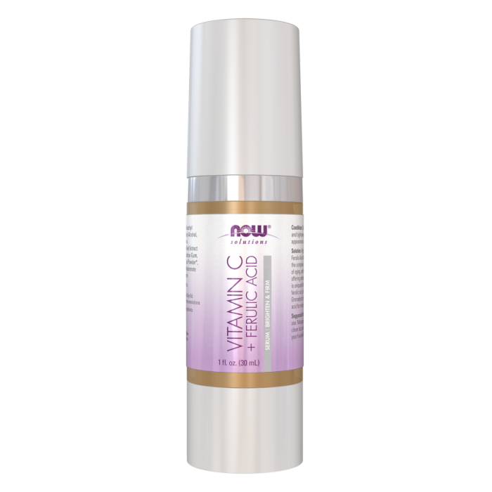 NOW Foods Vitamin C + Ferulic Acid Serum - 1 fl. oz.