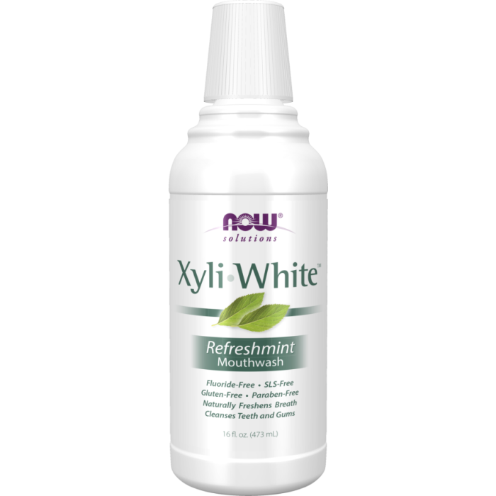 NOW Foods Xyliwhite™ Refreshmint Mouthwash - 16 oz.