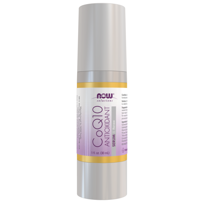NOW Foods CoQ10 Antioxidant Serum - 1 fl. oz.
