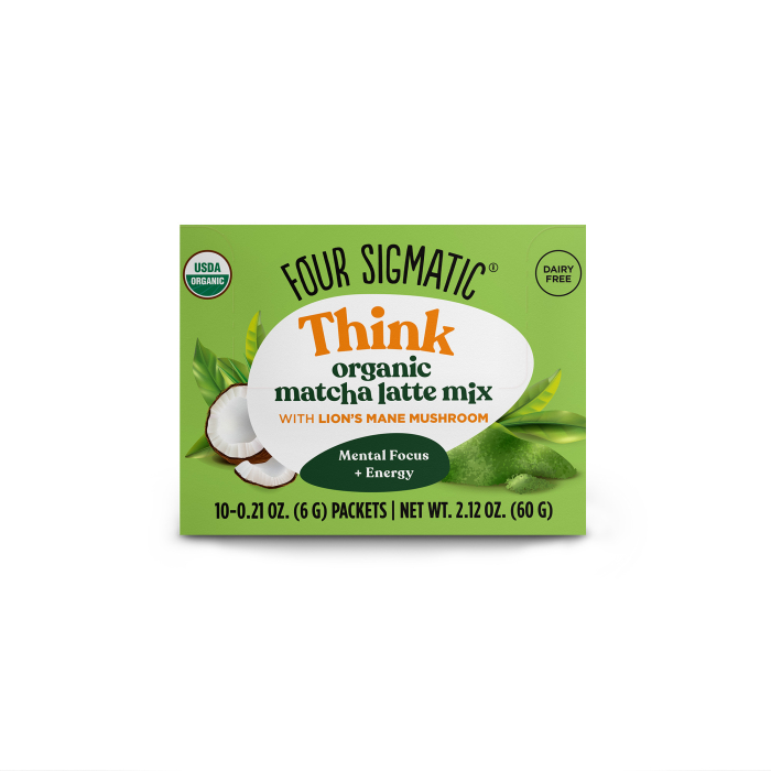Four Sigmatic THINK Matcha Latte, 2.12 oz.