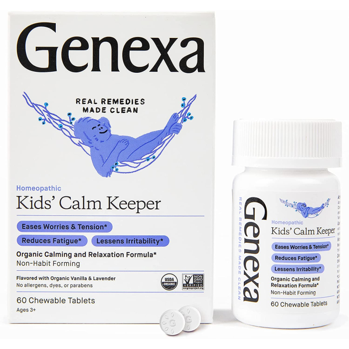 Genexa Calm Keeper for Children, 60 Chewable Tablets