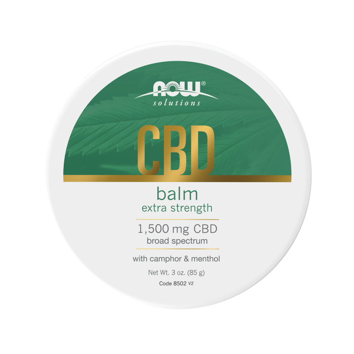 NOW Foods CBD, Extra Strength Balm - 3 oz.