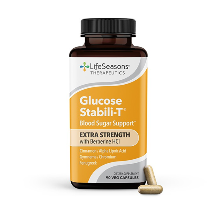 LifeSeasons Glucose Stabili-T Extra Strength - Front view