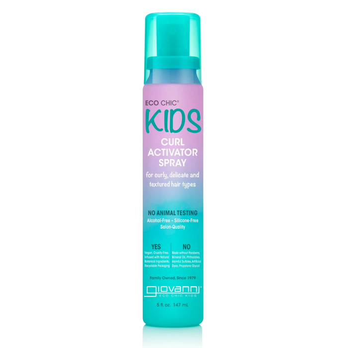 Giovanni Eco Chic Kids Curl Activator Spray - Front view