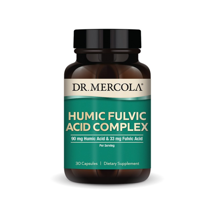 Dr. Mercola Humic Fulvic Acid Complex - Front view