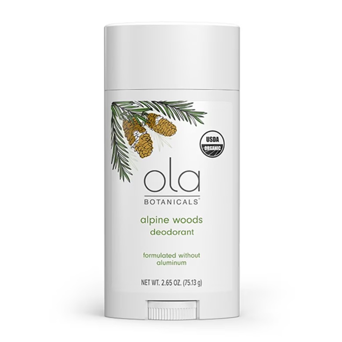 Ola Botanicals Organic Deodorant Alpine Woods - Front view