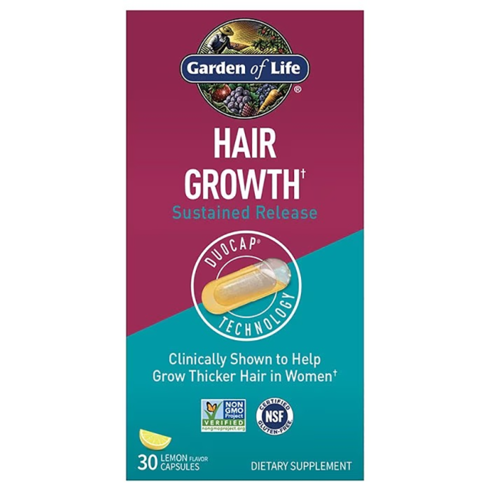 Garden of Life Once Daily Hair Growth - Front view