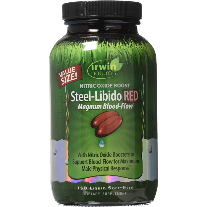 Irwin Naturals Steel-Libido Red, 150 sg. 