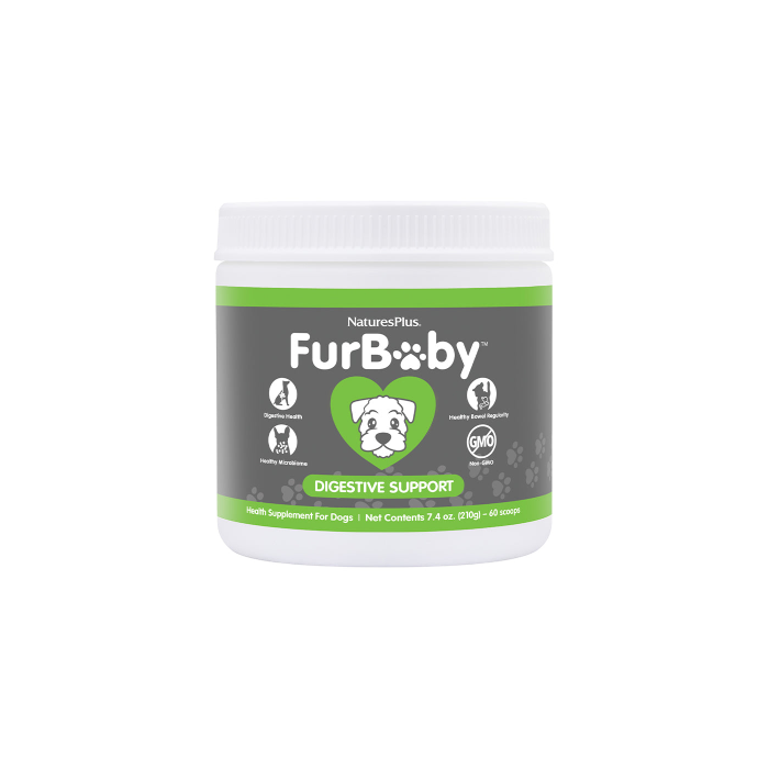 Nature's Plus FurBaby Digestive Support Supplement for Dogs - Front view