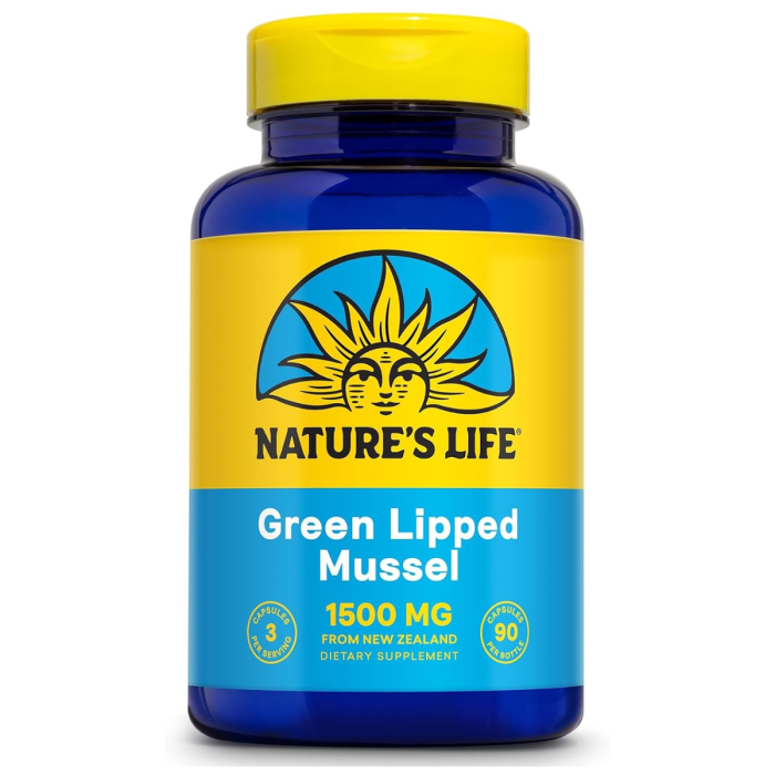 Nature's Life Green Lipped Mussel - Front view