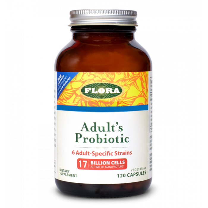 Flora Adult's Probiotic, 17 billion cells, 120 capsules