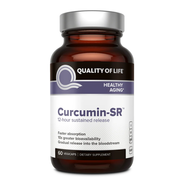Quality of Life Curcumin-SR - Front view