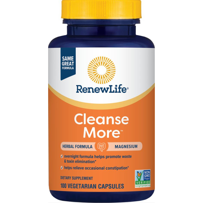 Renew Life Cleanse More, 100 Capsules