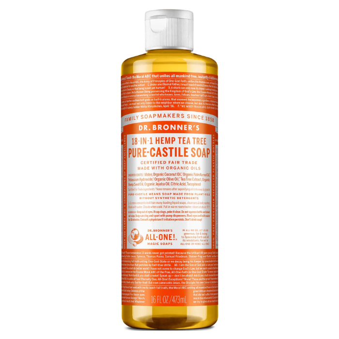 Dr. Bronner's Tea Tree Castile Soap - Main
