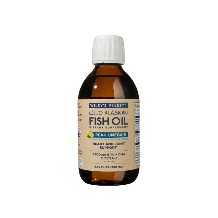 Wiley's Finest Peak Omega-3 Liquid, 8.45 fl. oz.