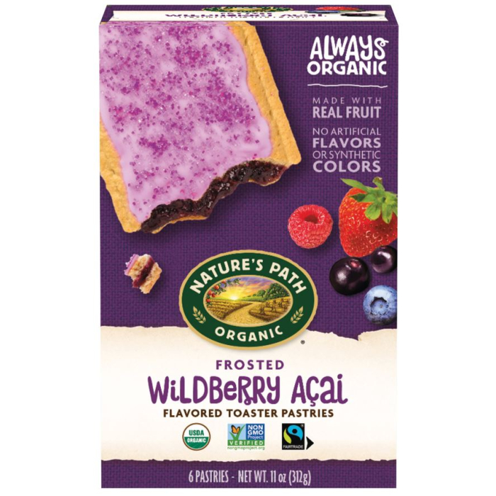 Nature's Path Wildberry Acai Pastries - Main