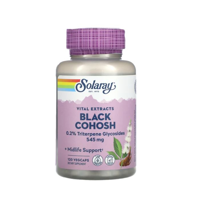 Solaray Black Cohosh, 120 caps