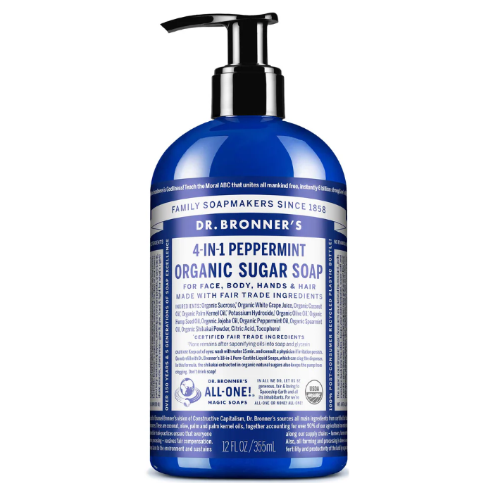 Dr. Bronner's Peppermint Sugar Soap - Main