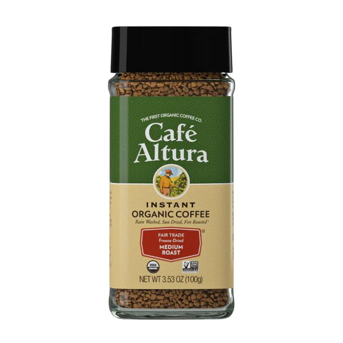 Cafe Altura Instant Organic Coffee, 3.53 oz.