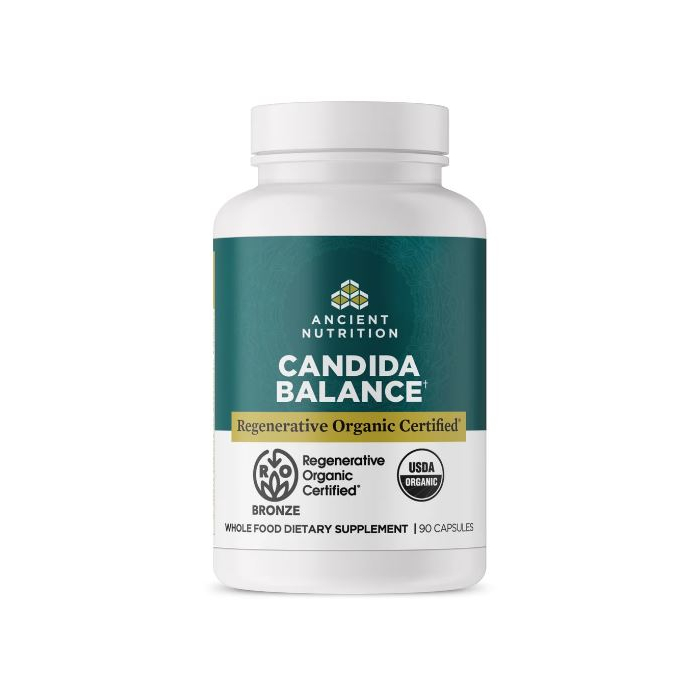 Ancient Nutrition Regenerative Organic Certified™ Candida Balance, 90 count