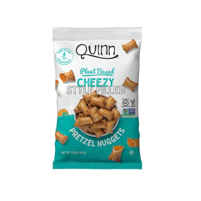 Quinn Plant Based Cheezy Style Filled Pretzel Nuggets - Main