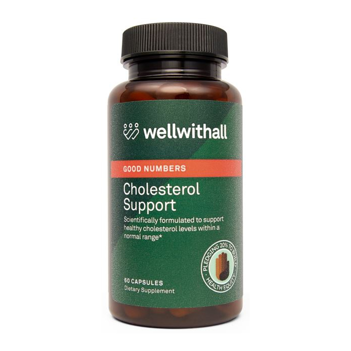 Wellwithall Cholesterol Support, 60 tablets