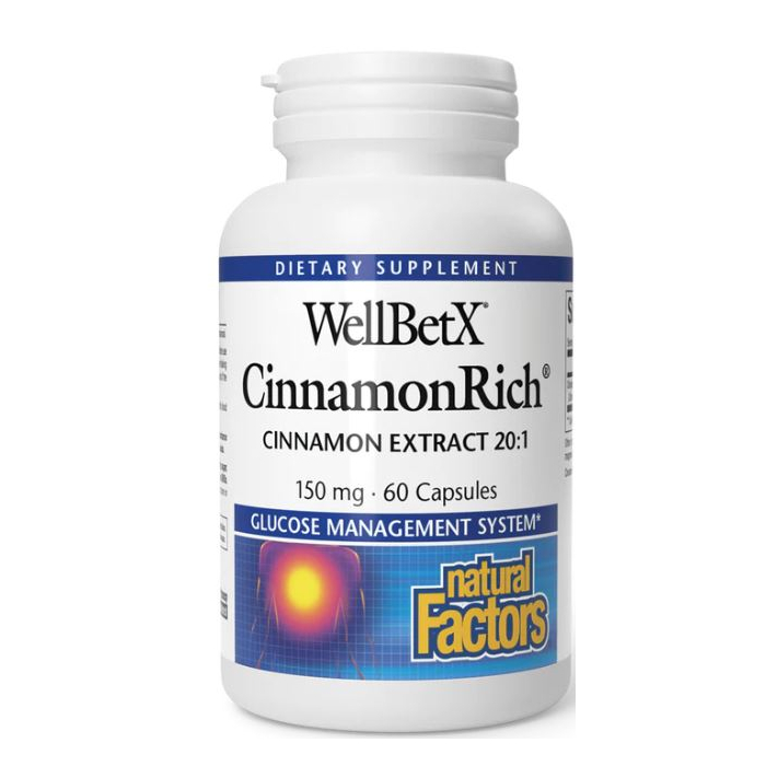 Natural Factors WellBetX CinnamonRich - Main