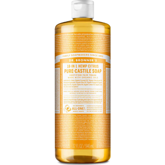 Dr. Bronner's Citrus Castile Soap - Main