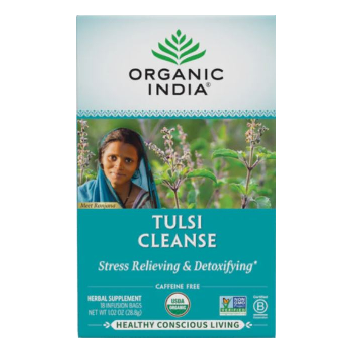 Organic India Tulsi Cleanse Tea - Main