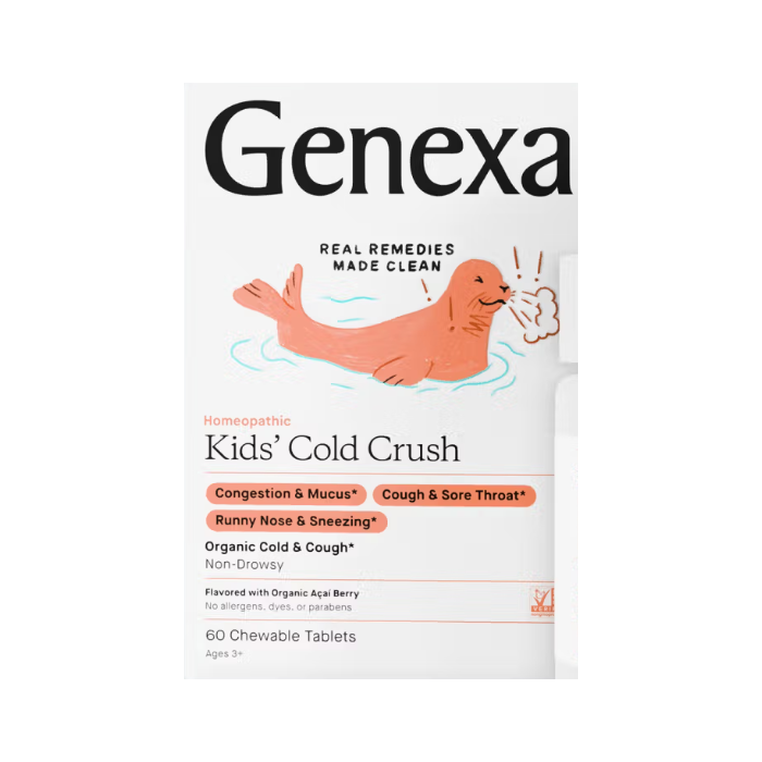 Genexa Kids' Cold Crush, 60 Chewable Tablets