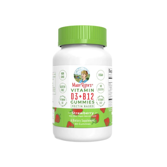 Mary Ruth's D3 B12 Gummies - Main