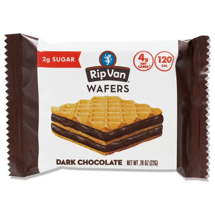 Rip Van Dark Chocolate Wafer Cookies. 4.68 oz.