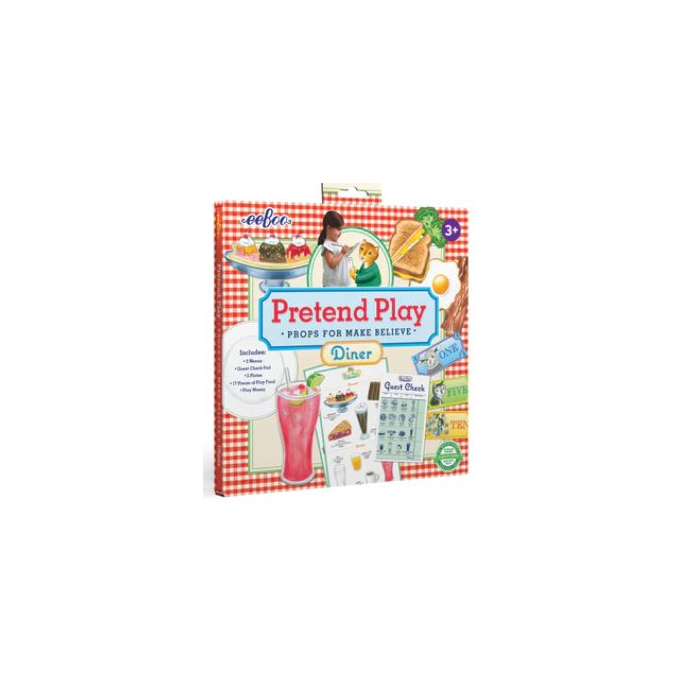 Eeboo Pretend Diner Stickers - Main