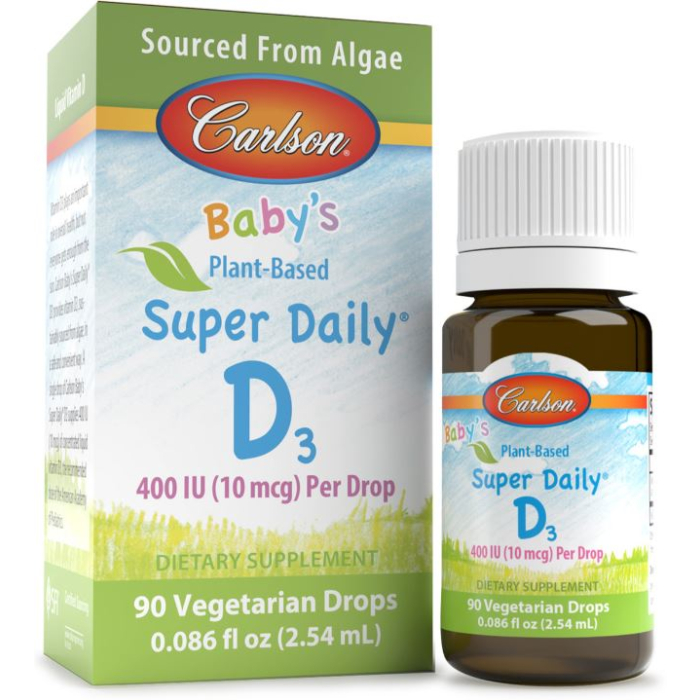 Carlson Plant-Based Baby's Vitamin D - Main