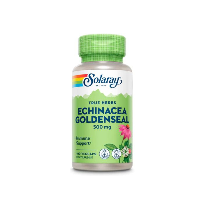 Solaray Echinacea & Goldenseal 500 mg, 100 VegCaps