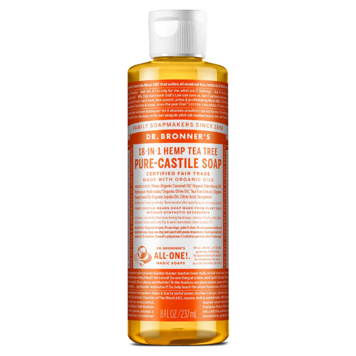 Dr. Bronner's Tea Tree Castile Soap - Main