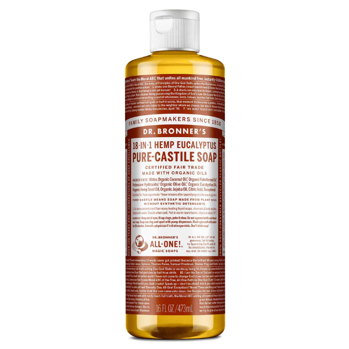 Dr. Bronner's Eucalyptus Castile Soap - Main