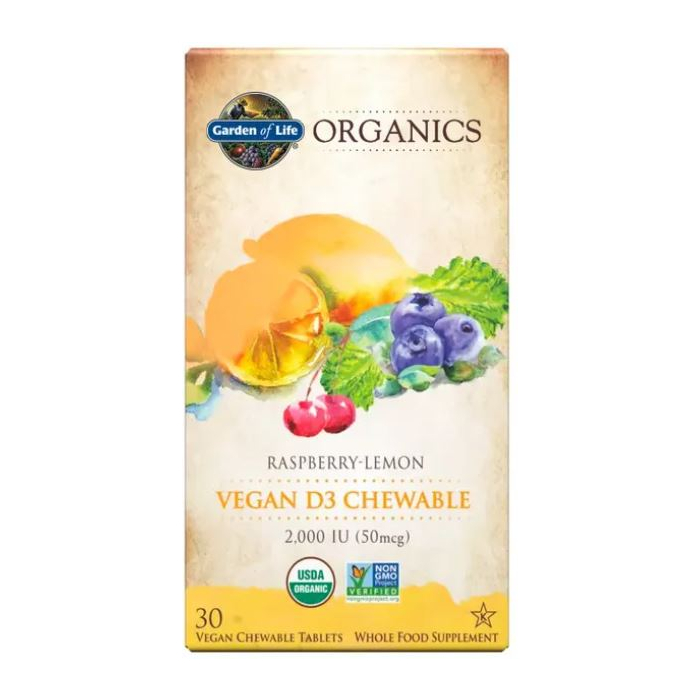 Garden of Life Organics Vitamin D - Main