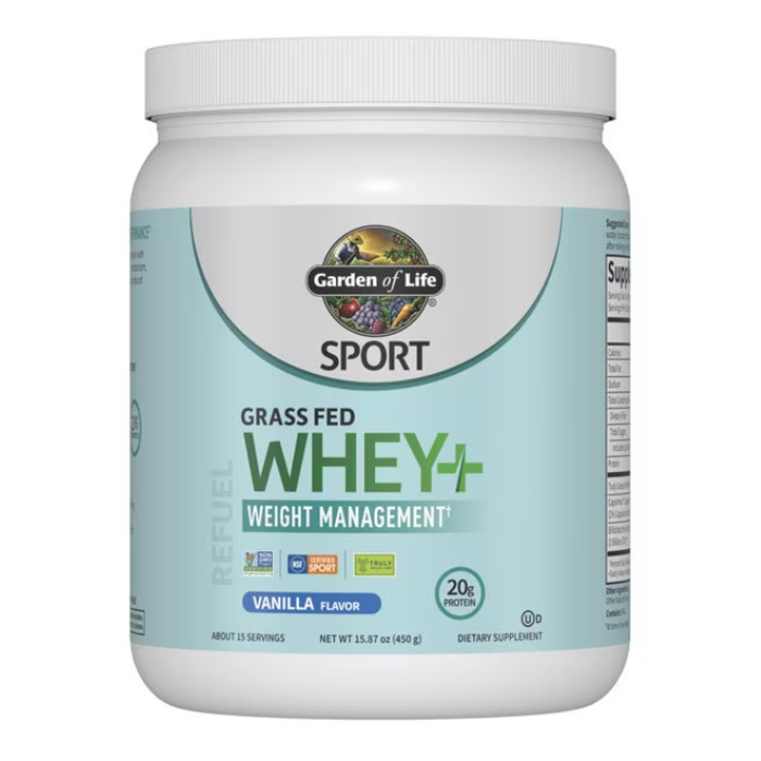 Sport Grass Fed Whey+ Weight Management Protein Powder - Main