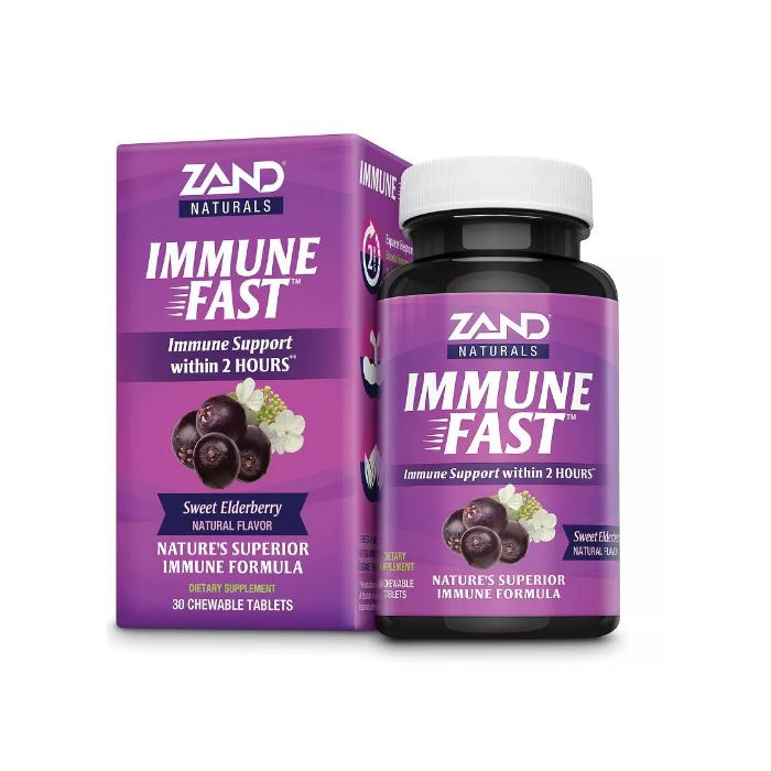 Zand Fast Sweet Elderberry, 30 tablets
