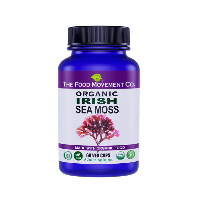 Food Movement Black Earth Organic Irish Sea Moss - Main