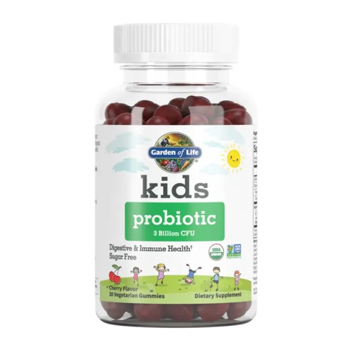 Garden of Life Kid's Organic Probiotic Gummies - Front view