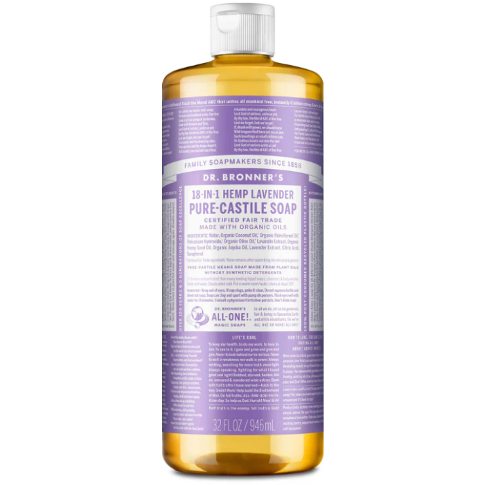 Dr. Bronner's Lavender Castile Soap - Main