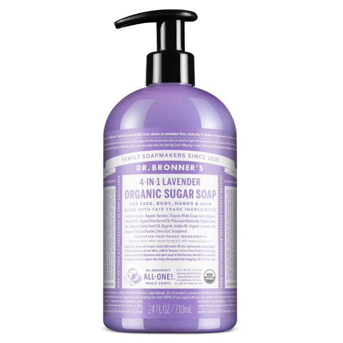 Dr. Bronner's Lavender Sugar Soap - Main
