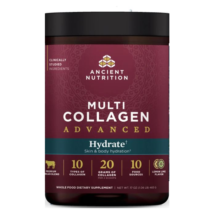 Ancient Nutrition Multi Collagen Hydrate Lemon Lime - Main